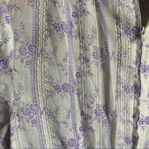 Vintage 60s Kids Floral Boho Dress - Picture 10 of 13